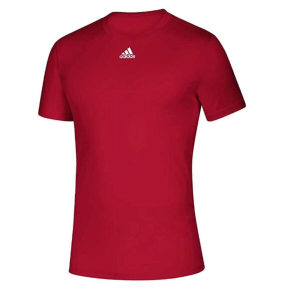 Adidas Men’s Creator Tee Power Red/White Men’s Size 3XL Performance Shirt EK0092 - Picture 1 of 2